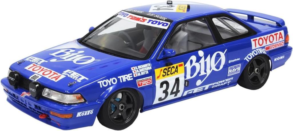 Platz/NuNu 1/24 Racing Series Toyota Corolla Levin AE92 1989 Spa 24 Hours Race Plastic Model Kit PN24016 (Car)