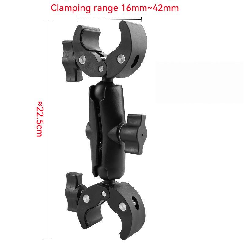 Camera Mount Adapter Motorcycle Handlebar Clip Camera Crab Clamp For Camera Gopro LED Light Filming Studio Cycling Mobile Phone