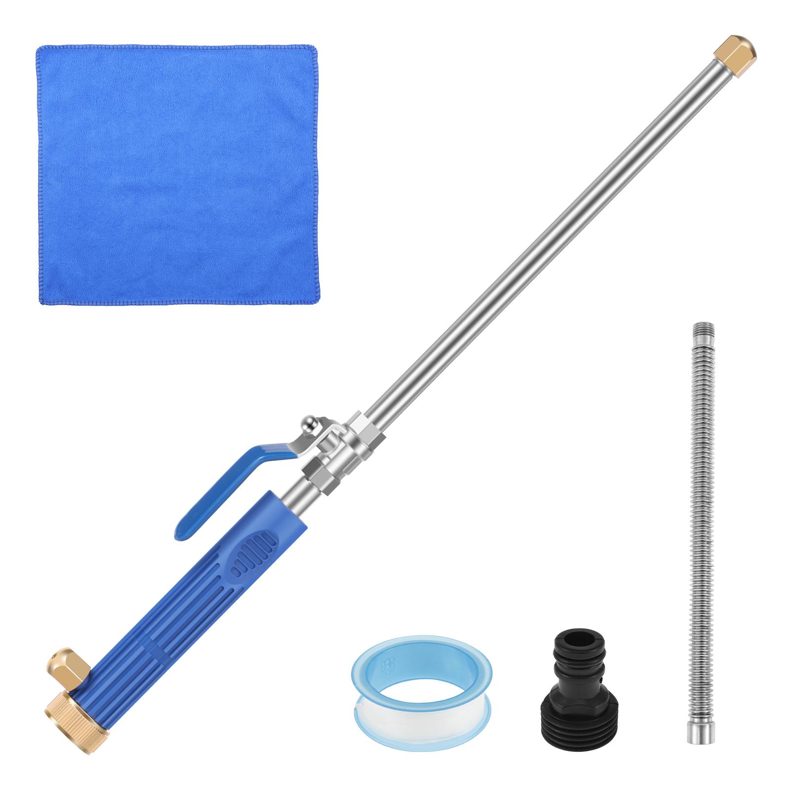 

Jet Nozzle Power Washer for Garden Hose Versatile High Pressure Power Wash Gun Washer Wand for Car Washing Garden Cleaning Patio синий