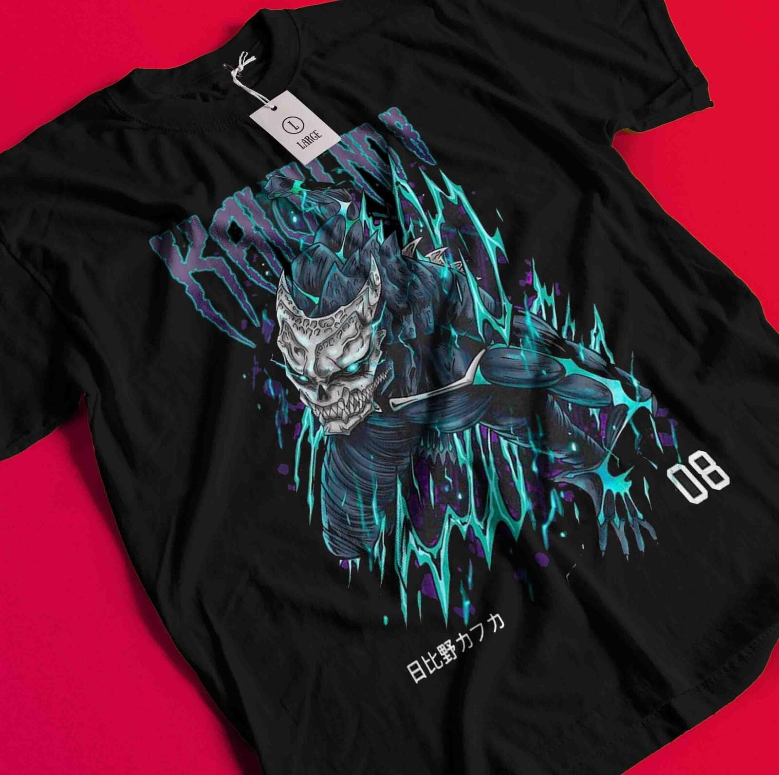 

Kaiju No 8 Tshirt Kafka Hibino Shirt Mina Ashiro T-Shirt Gen Narumi Tee Soshiro AA394 L