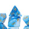 7 Pieces Acrylic Polyhedral Dice Board Games, Multi-Sided Dice, Gaming for Parties