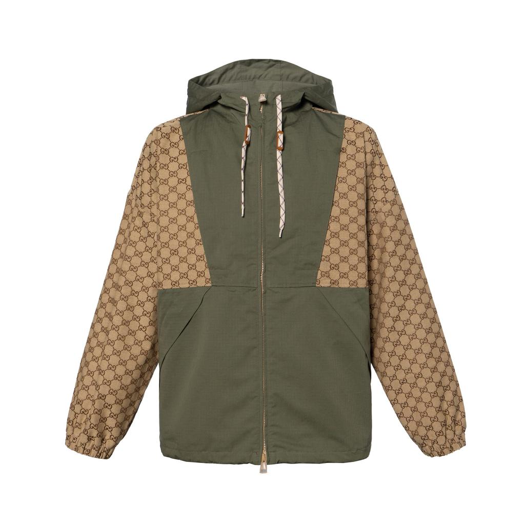 Gucci Gg canvas hooded jacket 742813-Z8BIW-2190