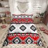 Homewish Tribal Aztec Duvet Cover Set,Bohemian Theme Bedding Set for Teens,exotic Style Decor