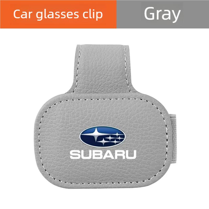 Suitable for Subaru XV Legacy Forester Outback car glasses holder multi-function sun visor bill card holder mbi0