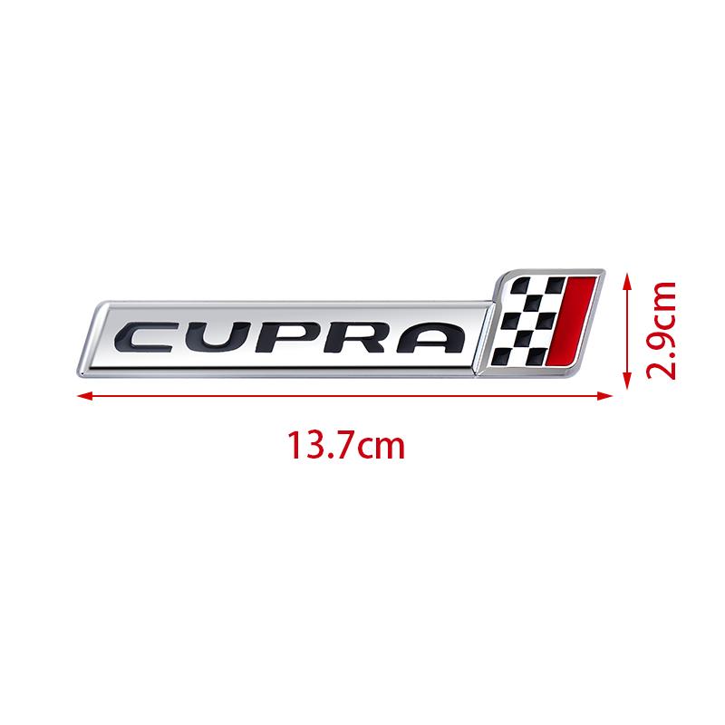Car Styling Metal Auto Front Grille Emblem Stickers Decoration For Seat Cupra FR Leon Ibiza Ateca Born E-Racer Formentor Tarraco