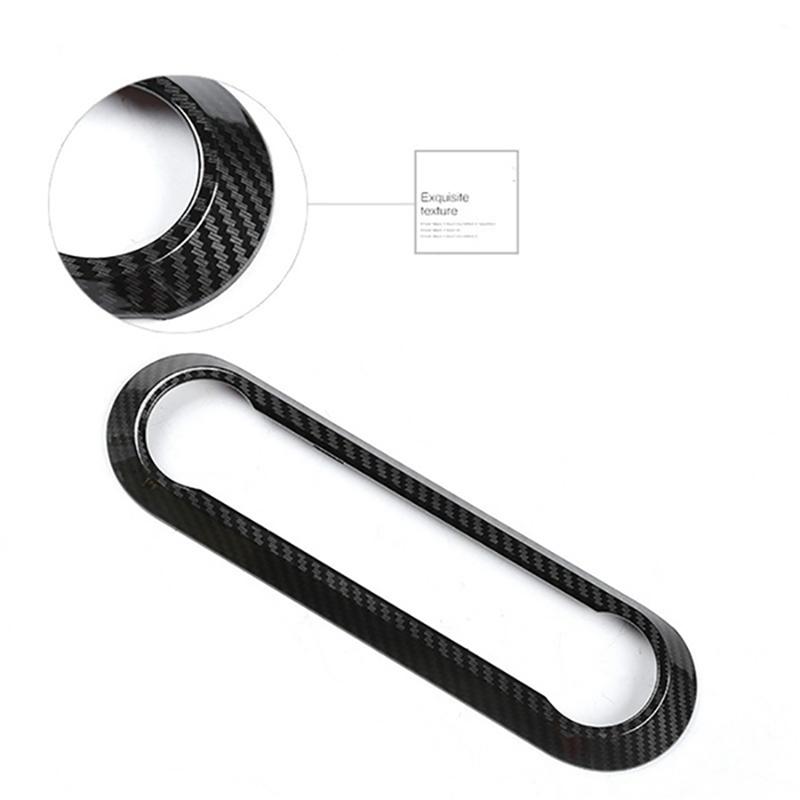 A03E-Car Interior Air Conditioner Knob Panel Frame Cover Trim For Alfa Romeo Stelvio 2017 2018 Giulia 2016-2018