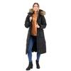 Everest Longline Down Coat Black