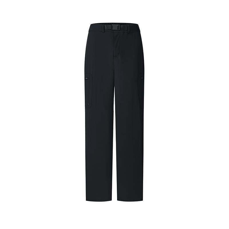 New FILA X BBC EARTH Casual Pants Women's Pitch Black A11W437803FBK