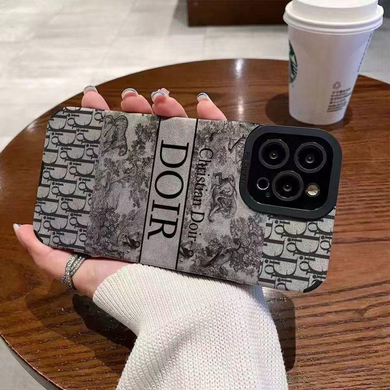 Trendy Brand Fur Versatile Lion D Tiger Suitable for Apple 16promax Mobile Phone Case Iphone15 14 Trendy