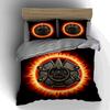 Fiery Tribal Emblem Bedding Duvet Cover Sets Duvet Covers Pillowcases Gifts (1 * Duvet Cover 2 * Pillowcases, Without Duvet Insert)