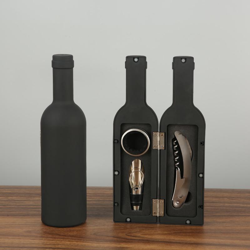 3/5pcs Wine Cork Opener Set Wine Bottle Shape Various Styles for Hotels Restaurants Family Gatherings Holiday Gifts