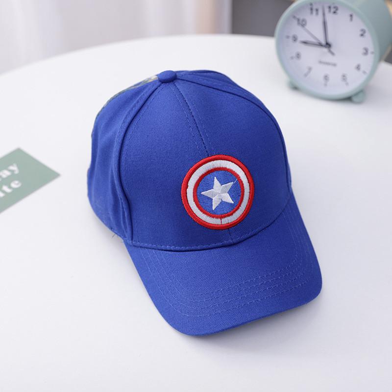 Batman Superman Kids Baseball Cap With Breathable Cotton And Short Brim