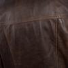 Vintage Brown Genuine Cow Men Leather Jacket Black Sheepskin Loose Men's Oversized Coat Spring Autumn