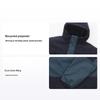 Colorblock Spliced Outdoor Sports Puffer Jacket With Hood Men Outerwear Green IL8923