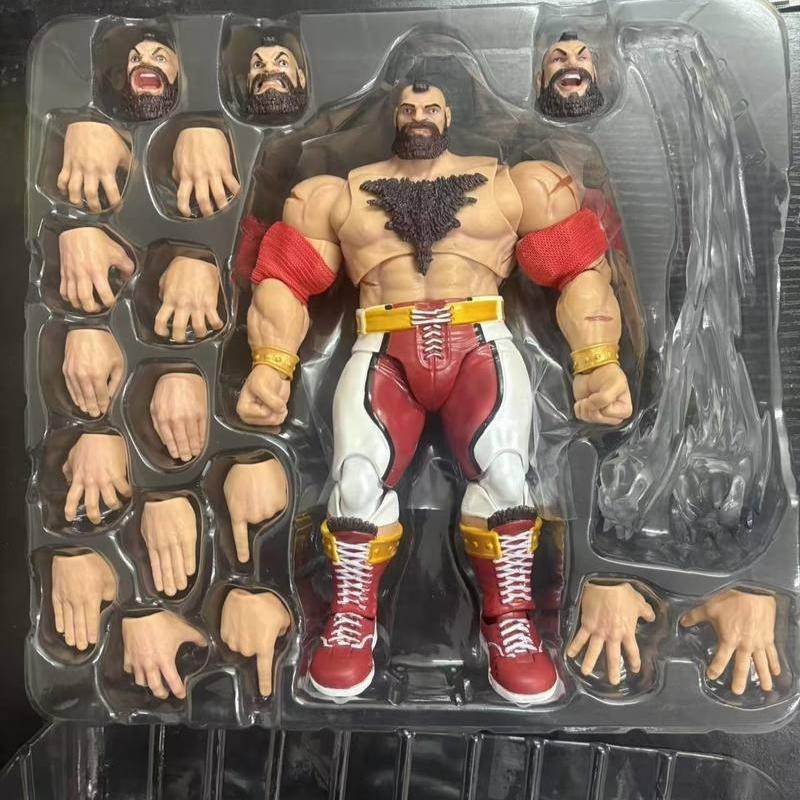 Street Fighter Action Toys Storm Figure St Zangief Figures Collection The Final Challengers Zangief Figurine Movable Model Toys