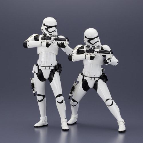 Kotobukiya ARTFX+ STAR WARS First Order Stormtrooper 2-Pack 1/10 Scale PVC Pre-Painted Easy-Assembly Figure