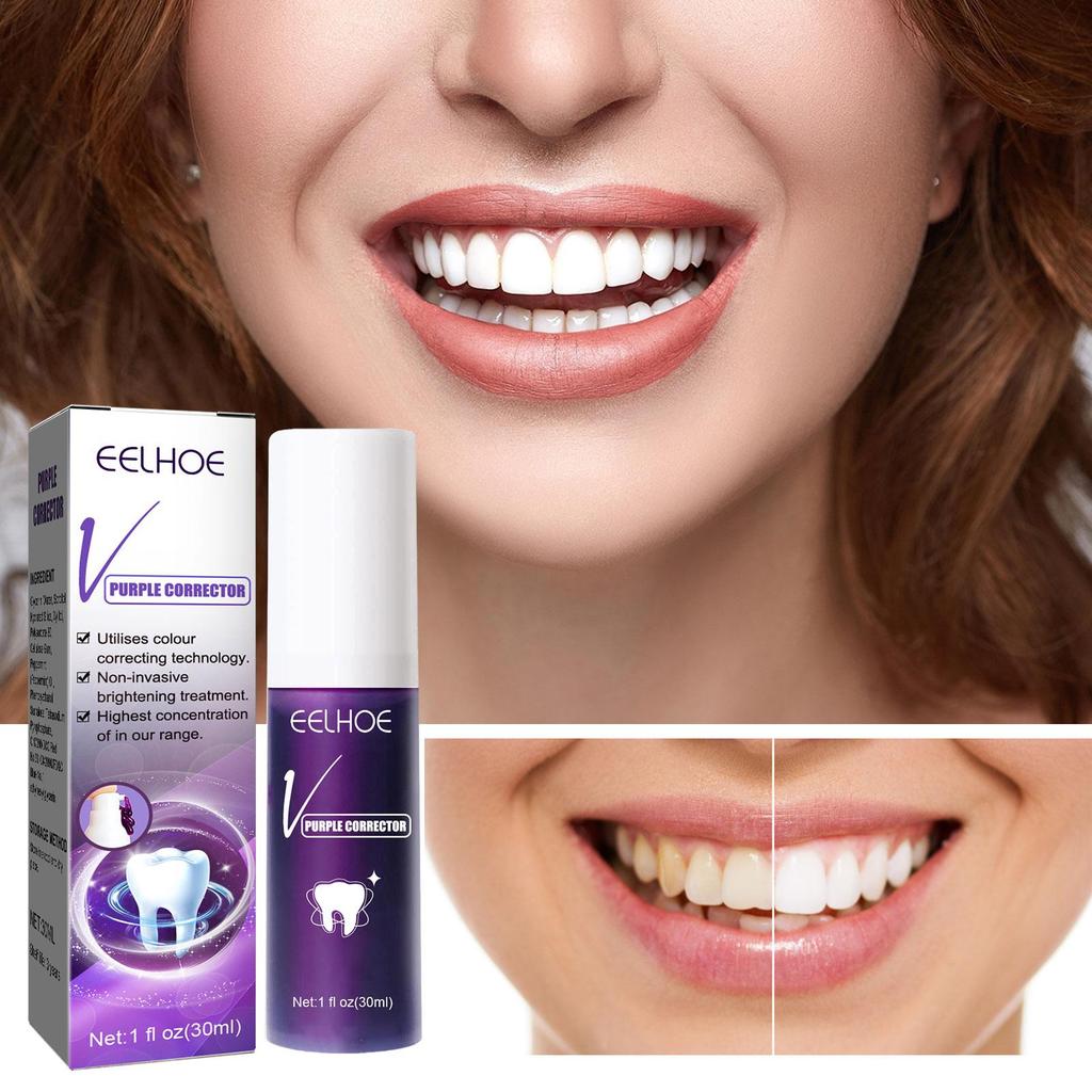 Eelhoe Teeth Whitening Toothpaste Intensive Whitens Teeth Protects Tooth Enamel Fresh Mouth Breath 24-Hour Stain Removal Product