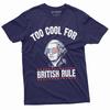 4th of July George Washington Too Cool for British Rules Tee Shirt