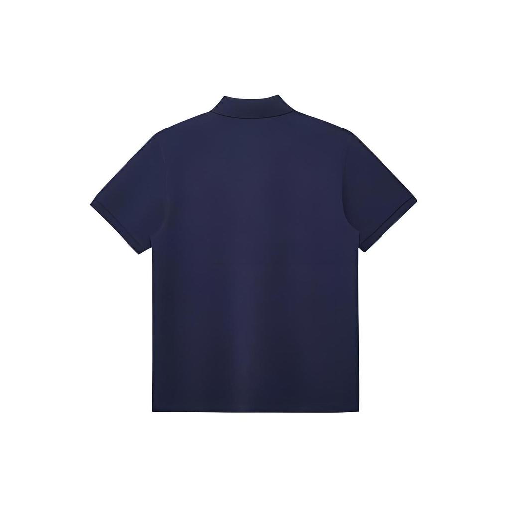 New Era SS24 Casual Letter Embroidery Short Sleeve Polo Shirt Unisex Polo Shirts Navy-Blue 14187354