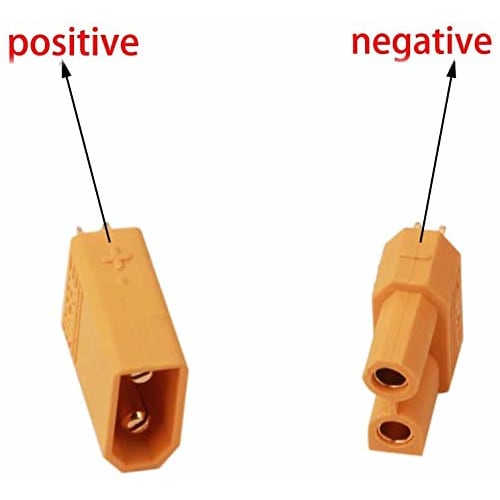 JUTOSU XT30 Connectors, Male & Female Plugs for XT30 RC Bullet LiPo Battery, 10 Pairs