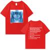 Fashion 2025 Virgin Album Double Sided Print Tee shirt Lorde Singer Graphic short sleeve Men Women t-shirts 100% Cotton Unisex