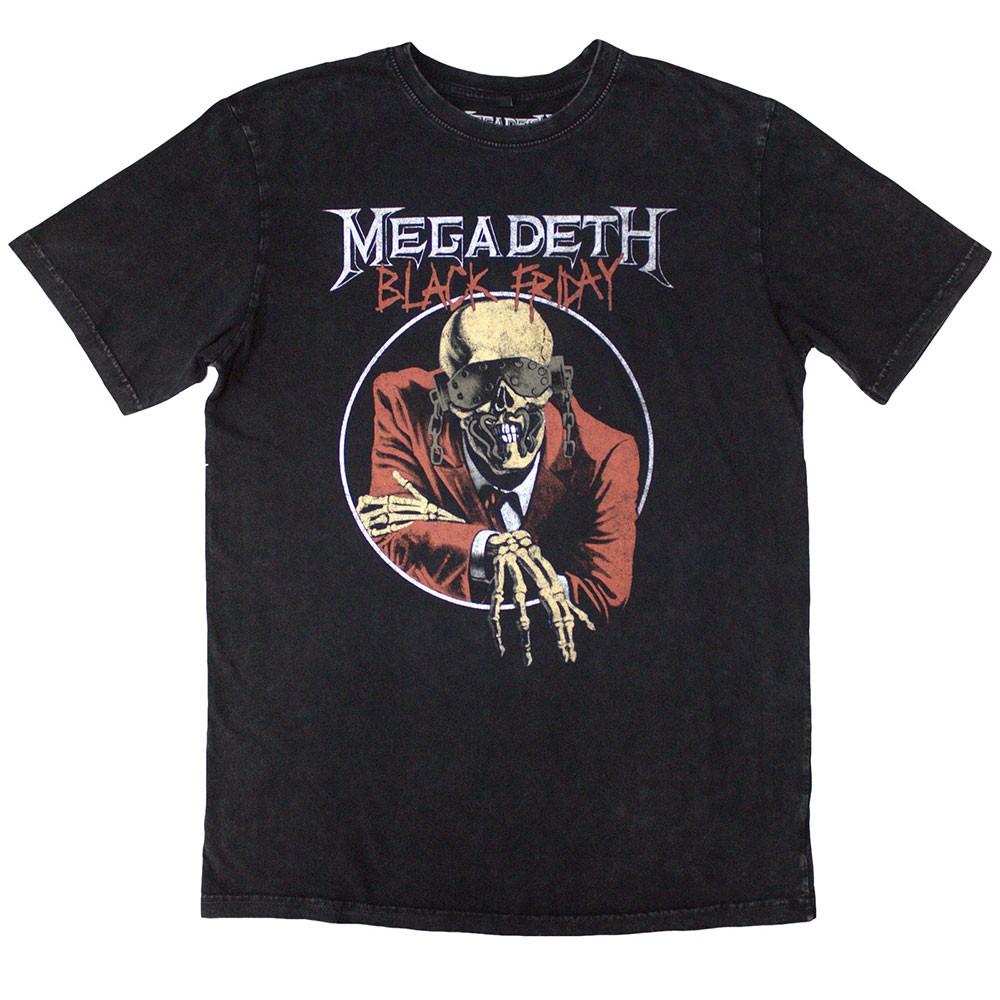 Megadeth Black Friday Tee T-Shirt Mens S