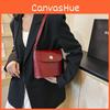 Stylish New Texture Handheld Shoulder Bag 2024 French Bag Women's Trendy Bucket Crossbody Bag