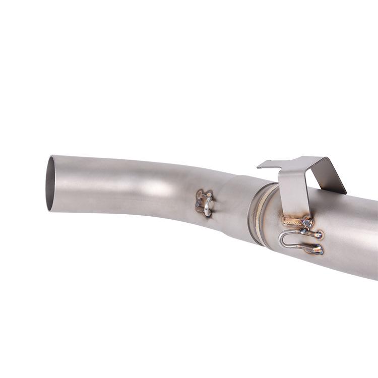 Compatible Exhaust Pipe Front & Rear Sections for ZY350GS-2 Kove 350RR Motorcycle