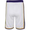 Nike Lakers Basketball Training Shorts Kids Bottoms White 3Z2B7BCQK-LAK