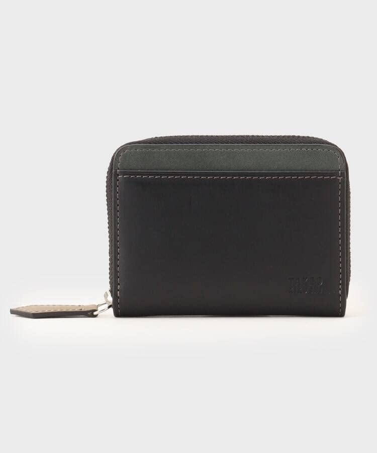 Coin Antique Leather Coin Case 07001534 Dark Brown 00 [Takeo Kikuchi] Case/Billfold Men's (543)