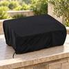 Dark Barbecue Fabric Cover for Household Outdoor Storage, Reduces Everyday Loose Debris That Can Settle on a Cooking Unit During Storage
