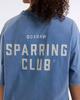 BOXRAW Sparring Club Oversized T-Shirt - Women'S W Bxrw-Spclt-W [Washed Baby Blue] (Type C)