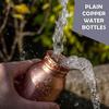 Tanirika Pure Copper Water Bottle Set - 1 Litre Each, Sleek Plain Design, Premium Shudh Tamba Quality//Pack of 4