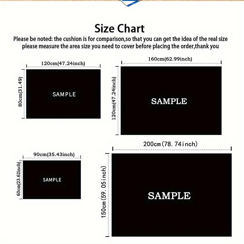 Blue Tiger Water Rug for Bold Interior Design Wild Animal Prints, Eye-Catching Floor Mats for Living AreasSkid resistant carpet