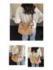2025 Summer Versatile Solid Color Casual Shoulder Sports Bag - Lightweight Crossbody for College Students