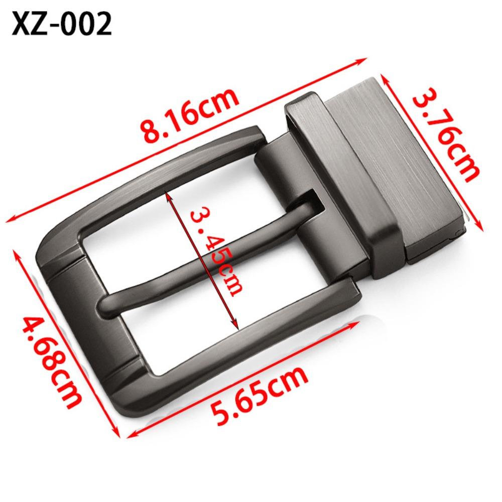 Langlebige Ersatz-Klassische Gürtelschnallen Einzelstift Basteln DIY 3,5 cm Dornschließe Lässig Zinklegierung Endsteg