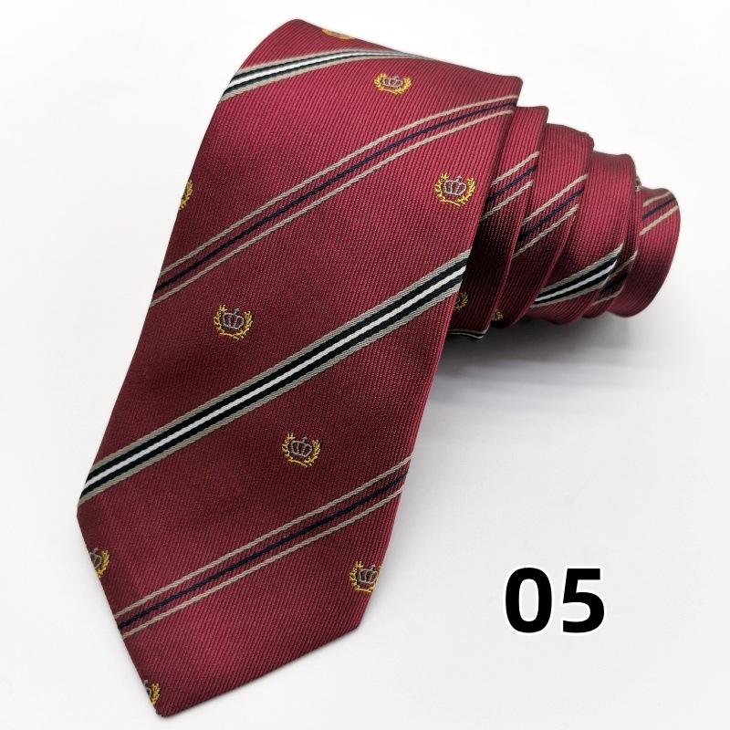 8CM Personalized Printed Hand-Tied Tie