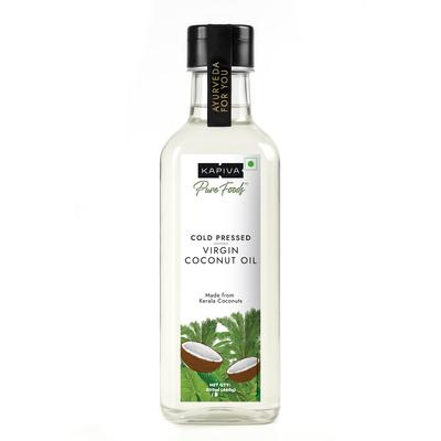 Virgin Cold Pressed Coconut Oil 500 Ml Pure Unrefined Edible Oil For Cooking Hair Care Skin Massage