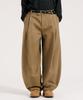 EZKATON Chino Balloon Wide Pants Beige Mmlp6858