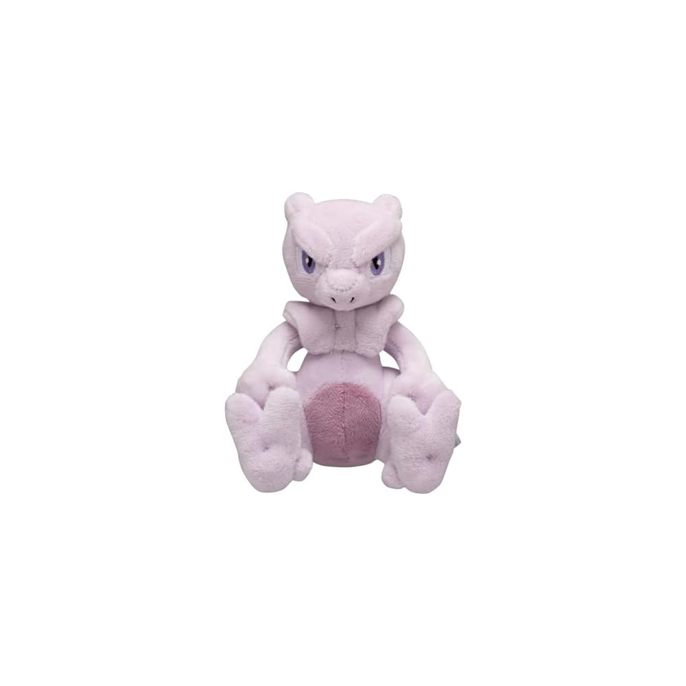 Pokmon Center Original Pokmon Fit Mewtwo Plush Toy 13x13x13 cm Soft Stuffed Animal