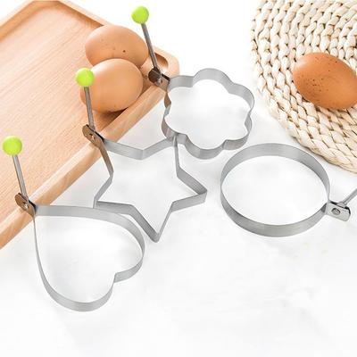 Stainless Steel Fried Egg Pancake Shaper Non-stick Pan Frying Egg Cooking Tool  Kitchen Accessories