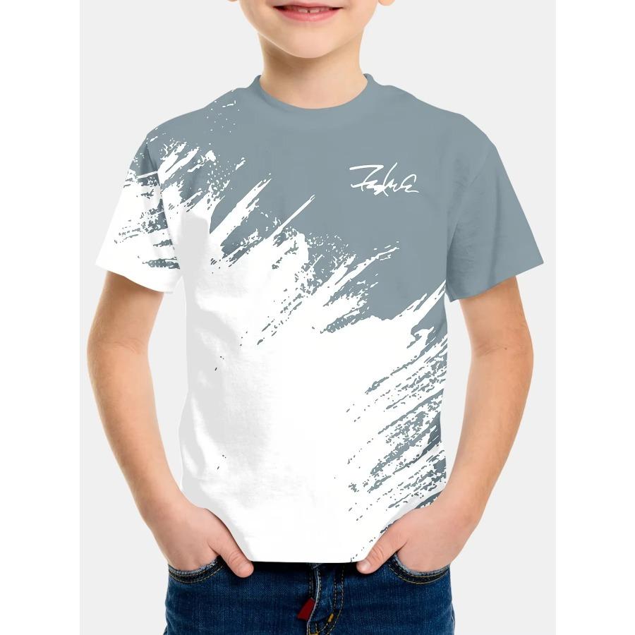 Children's Clothes 2025 T-Shirt Children Clothes for Summer Boys Clothing 5 to 9 Years Comfortable Streetwear Boy Clothes