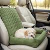 Folding Dog Safety Seat Detachable Pet Car Mat Portable Dog Bed Inside Car