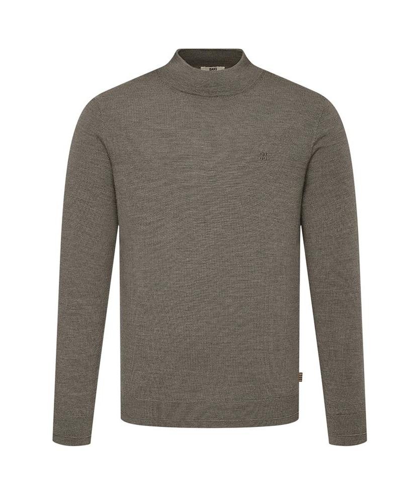 DAKS SHIRTS 100% Wool Turtleneck Knit Regular Fit Beige_Dlw3Swtn450I1