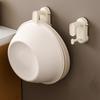 Suction Cup Washbasin Hook Wall Mounted Hanger for Washbasin No Punch Robe Towel Washbasin Wall Hooks for Home Shower Kitchen
