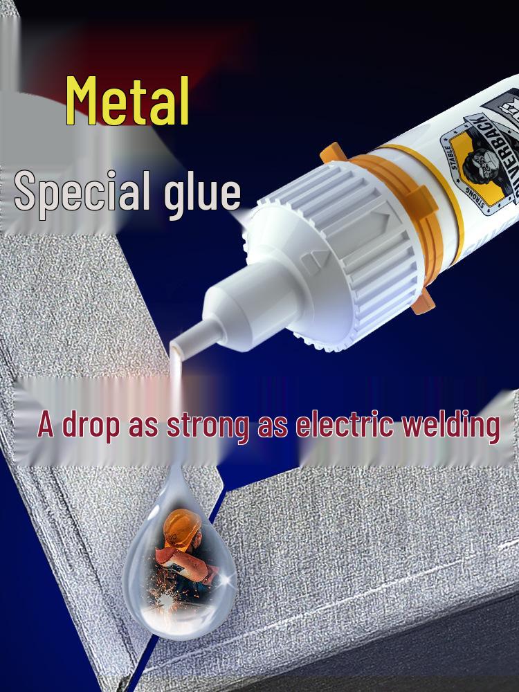 High-Strength Waterproof Metal Adhesive for High-Temp Electric Welding and Cast Iron Water Pipe Bonding