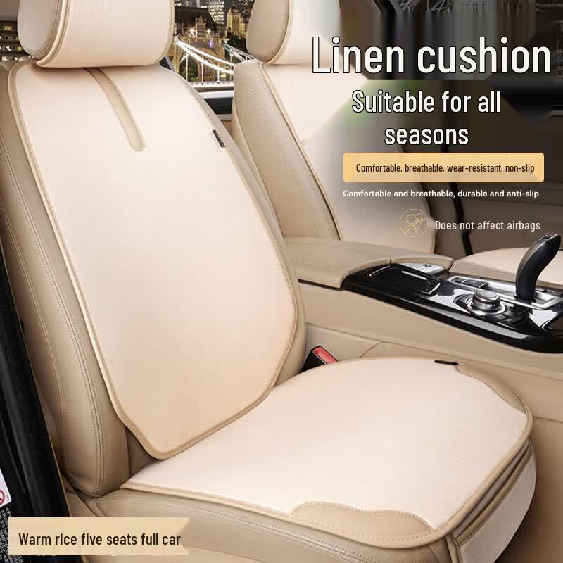 Lianyu All-Season Linen Car Seat Cover Note Vehicle Model/Year