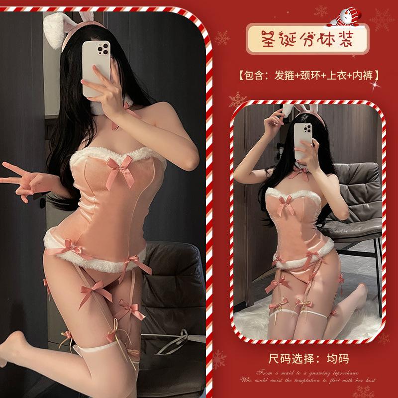 Xianyi Sexy Underwear One-piece Velvet Sexy Bunny Uniform Passion Free Temptation New Year Outfit QqnyS13