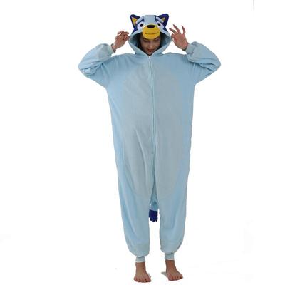 Bluey Onesies Women Pajams Kigurumi Cartoon One-Piece Cosplay Costume For Halloween