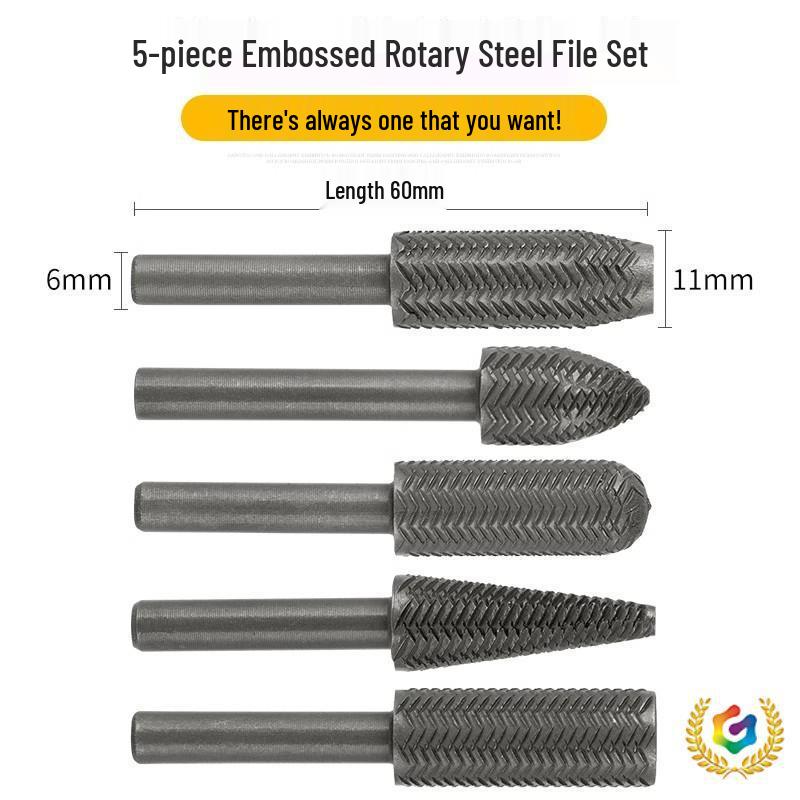 

Bosch 5-Piece Electric Rotary File Set for Soft Metal and Embossing